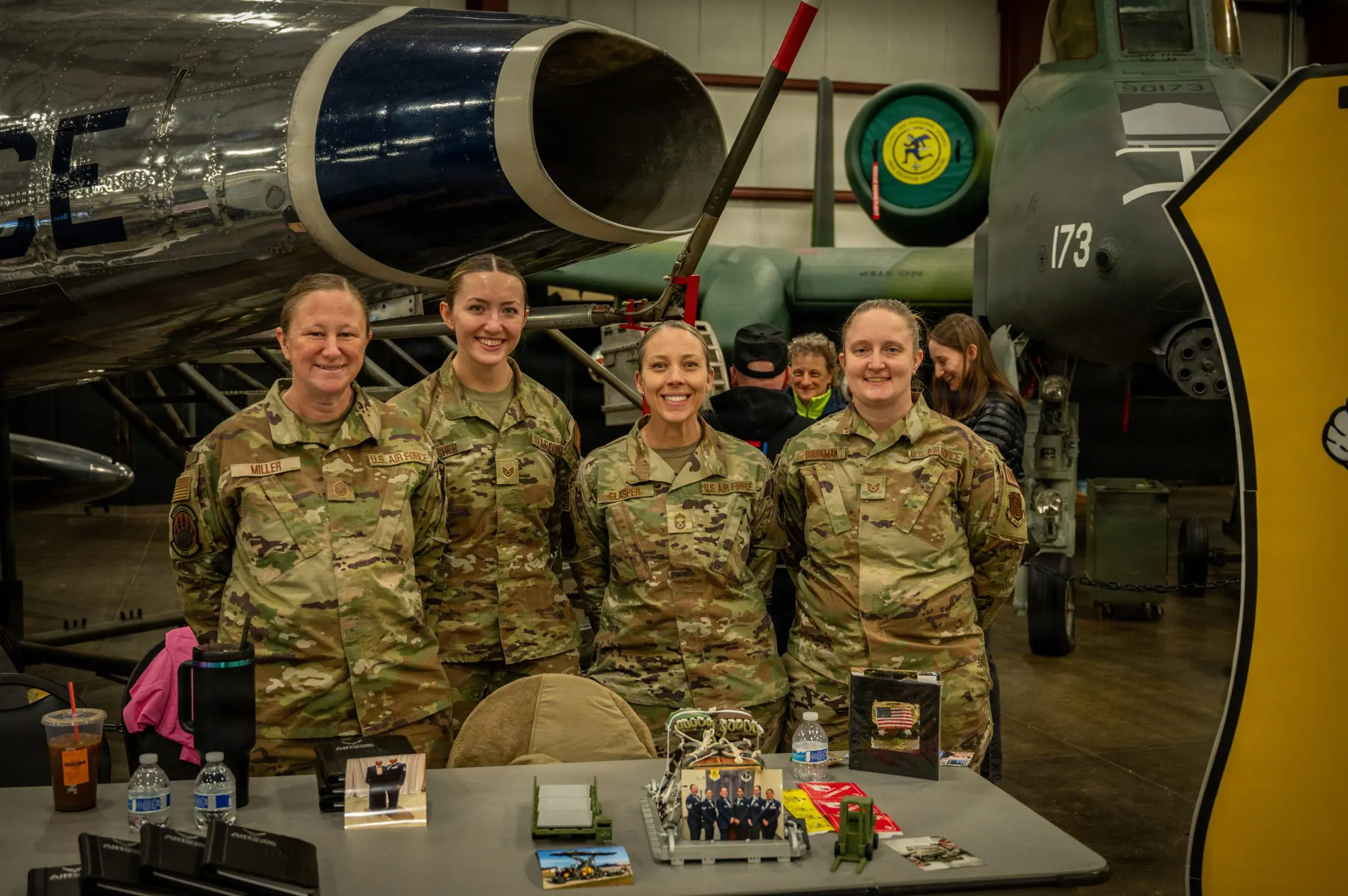 Service member taking time to reflect and care for mental health