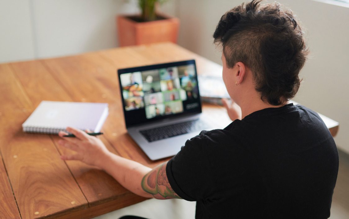 Military-connected adults and families receiving virtual counseling support