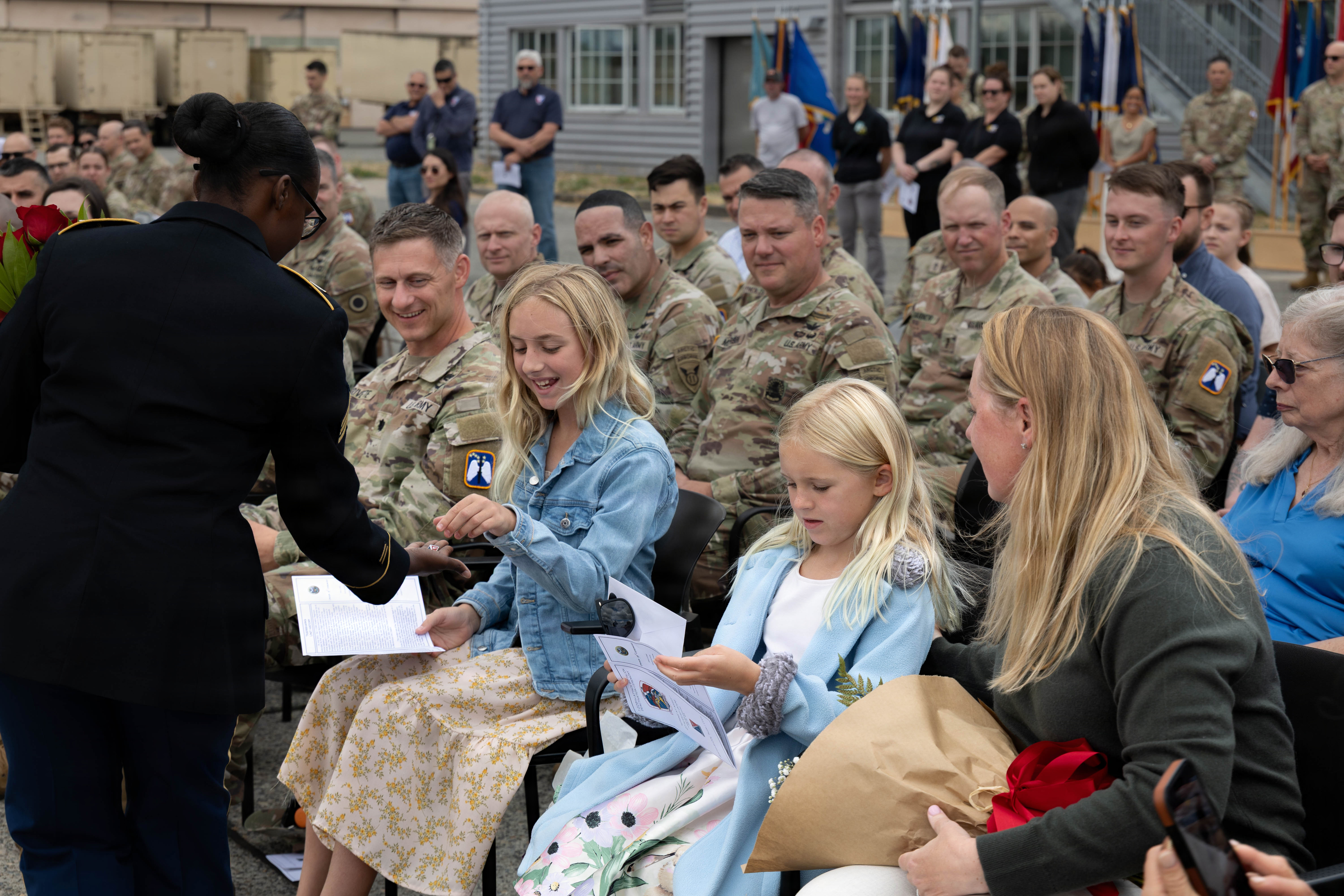 Military-connected children and family members navigating service-related transitions